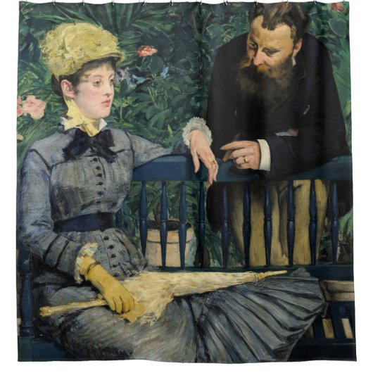 Edouard Manet - in het conservatorium Douchegordijn (Voorkant)