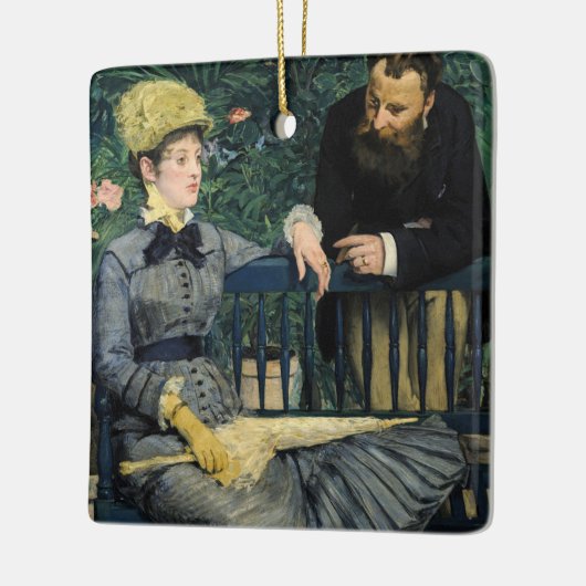 Edouard Manet - in het conservatorium Keramisch Ornament (Links)
