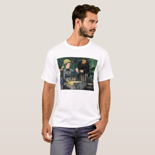 Edouard Manet - in het conservatorium T-shirt (Voorkant volledig)