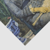 Edouard Manet - in het conservatorium Tissuepapier (Detail)