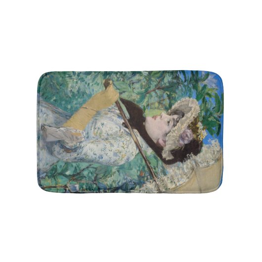 Edouard Manet - Jeanne / Spring Badmat (Voorkant)