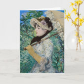 Edouard Manet - Jeanne / Spring Kaart (Gele Bloem)