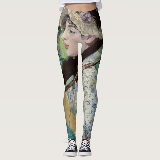 Edouard Manet - Jeanne / Spring Leggings (Voorkant)