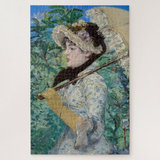 Edouard Manet - Jeanne / Spring Legpuzzel (Verticaal)