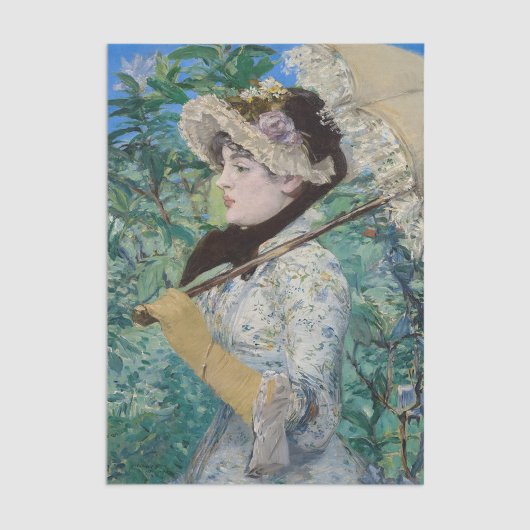 Edouard Manet - Jeanne / Spring Tissuepapier
