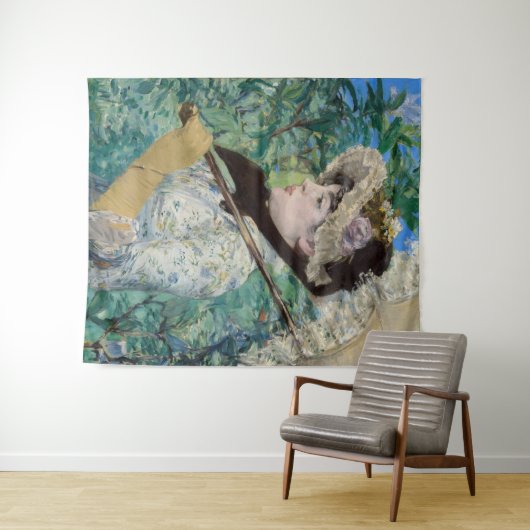 Edouard Manet - Jeanne / Spring Wandkleed (In Situ (horizontaal))