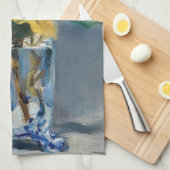 Edouard Manet - Lilacs en Rozen Theedoek (Quarter Fold)