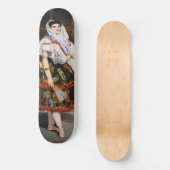 Edouard Manet - Lola de Valence Skateboard (Voorkant)