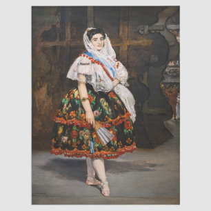Edouard Manet - Lola de Valence Tissuepapier