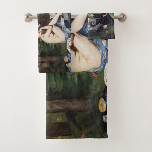 Edouard Manet - Lunch op het Gras Bad Handdoek (Insitu)