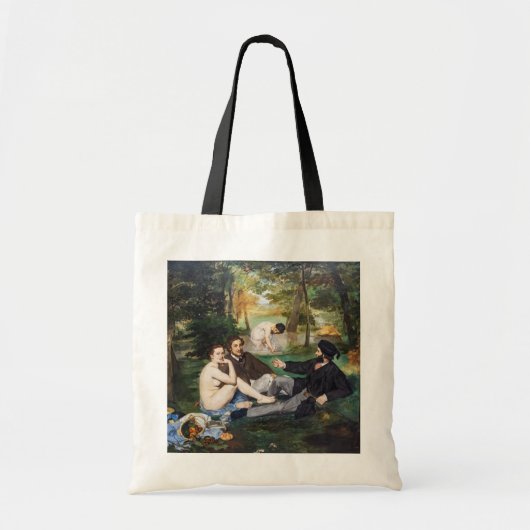 Edouard Manet - Lunch op het Gras Tote Bag (Voorkant)
