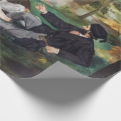 Edouard Manet - Luncheon op de gras Cadeaupapier (Hoek)