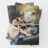 Edouard Manet - Luncheon op de gras Inpakpapier Vel (In situ)