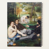 Edouard Manet - Luncheon op de gras Planner (Achterkant)
