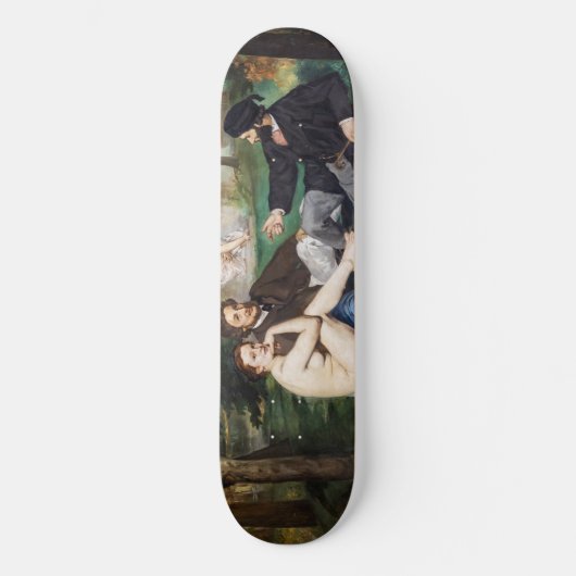 Edouard Manet - Luncheon op de gras Skateboard (Voorkant)