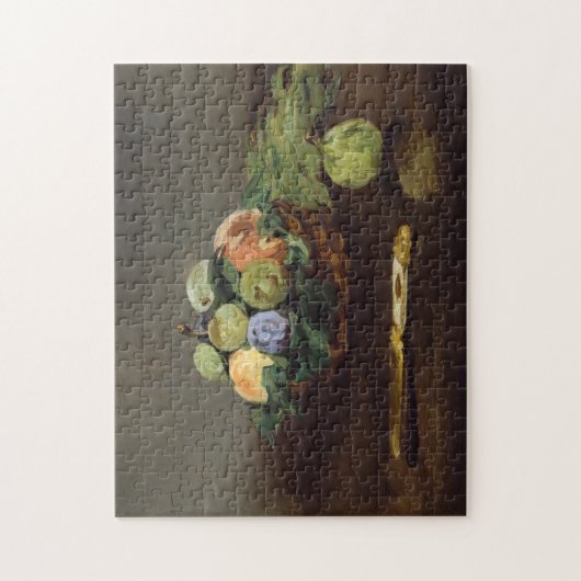 Edouard Manet - Mand met Fruit Legpuzzel (Verticaal)