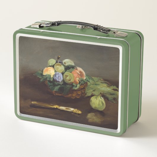 Edouard Manet - mandje vruchten (Achterkant)