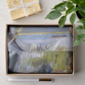 Edouard Manet - Monet in zijn Studio Boat Tissuepapier (Geschenk)