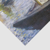 Edouard Manet - Monet in zijn Studio Boat Tissuepapier (Detail)