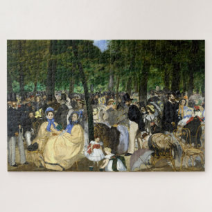 Edouard Manet - Muziek in de Tuilerieën Legpuzzel
