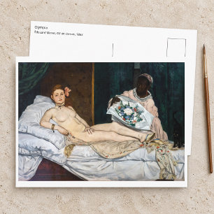 Edouard Manet - Olympia Briefkaart