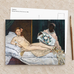 Edouard Manet - Olympia Briefkaart