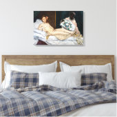 Edouard Manet - Olympia Canvas Afdruk (Insitu (Slaapkamer))