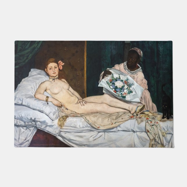 Edouard Manet - Olympia Deurmat (Voorkant)