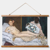 Edouard Manet - Olympia Hangend Wandkleed (Voorkant)