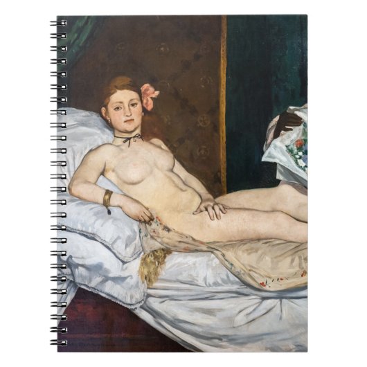 Edouard Manet - Olympia Notitieboek (Voorkant)