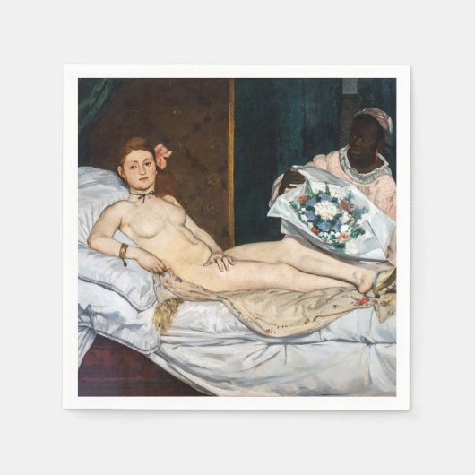 Edouard Manet - Olympia Servet (Voorkant)