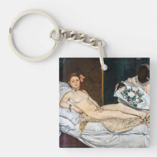 Edouard Manet - Olympia Sleutelhanger