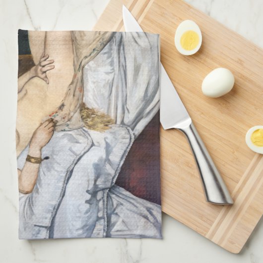 Edouard Manet - Olympia Theedoek (Quarter Fold)