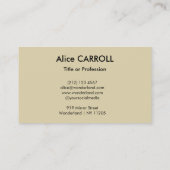 Edouard Manet - Op de beach, Boulogne - QR-code Visitekaartje (Achterkant)