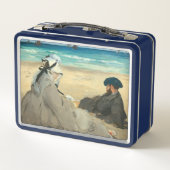 Edouard Manet - Op het strand (Achterkant)