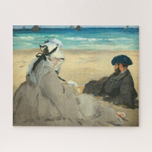 Edouard Manet - Op het strand Legpuzzel