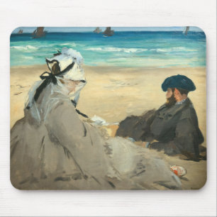 Edouard Manet - Op het strand Muismat