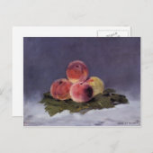 Edouard Manet- Peraches Briefkaart (Voorkant / Achterkant)