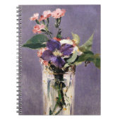 Edouard Manet - Pinks en Clematis, Notitieboek (Voorkant)