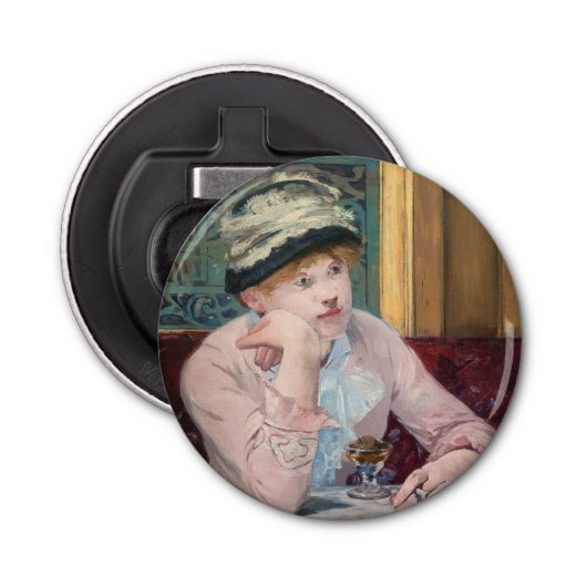 Edouard Manet - Plum Brandy Button Flesopener (Voorkant)