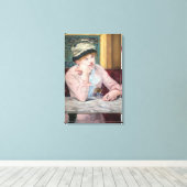 Edouard Manet - Plum Brandy Canvas Afdruk (Insitu (Houten vloer))