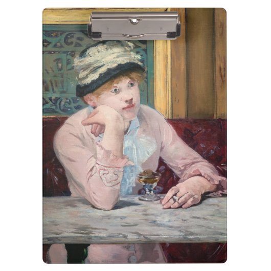 Edouard Manet - Plum Brandy Klembord (Voorkant)