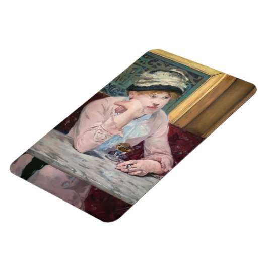 Edouard Manet - Plum Brandy Magneet (Linkerzijde)