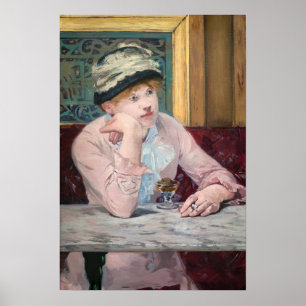 Edouard Manet - Plum Brandy Poster