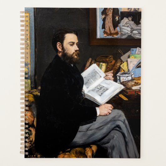 Edouard Manet - Portrait d'Emile Zola (Devant)