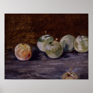 Edouard Manet - Pruimen Poster