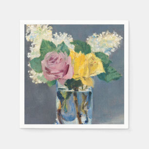 Edouard Manet - Sering en Rozen Servet