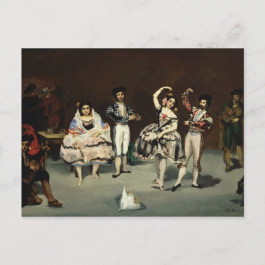 Edouard Manet - Spaans ballet Briefkaart (Voorkant)