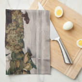 Edouard Manet - Stilleven, fruit op tafel Theedoek (Quarter Fold)