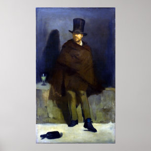 Edouard Manet the Absinthe Drinker Poster